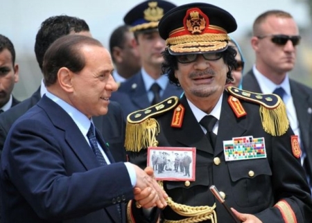 Muammar Gheddafi in Italia 2